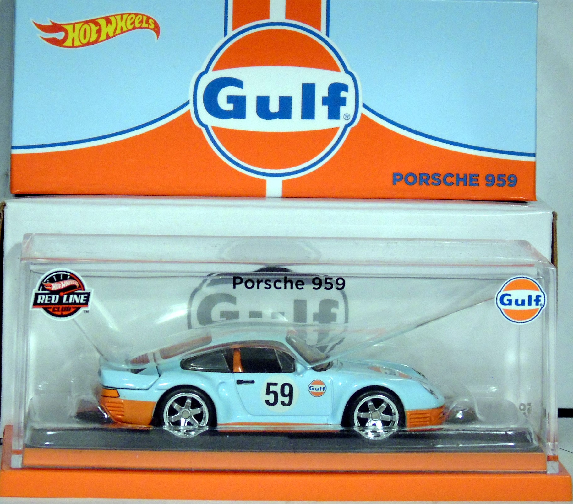 Hot Wheels RLC Gulf Porsche 959